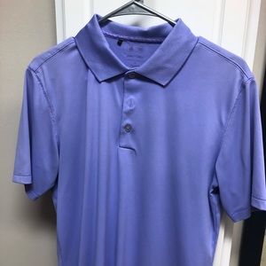 Adidas Purple Golf Shirt